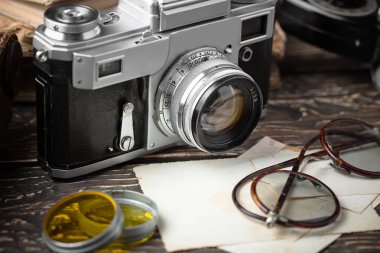 eski kameralar yakın plan