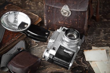 eski kameralar yakın plan