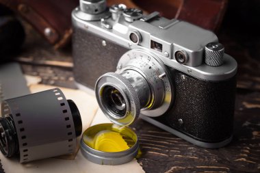 eski kameralar yakın plan