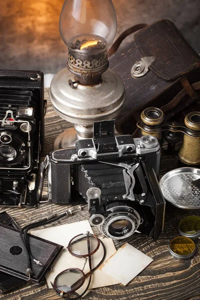 eski kameralar yakın plan