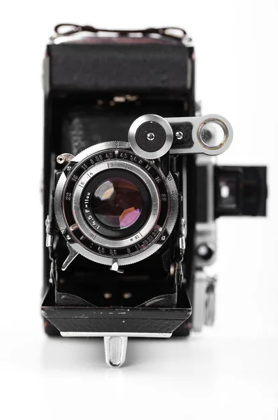 Oude camera 's close-up — Stockfoto