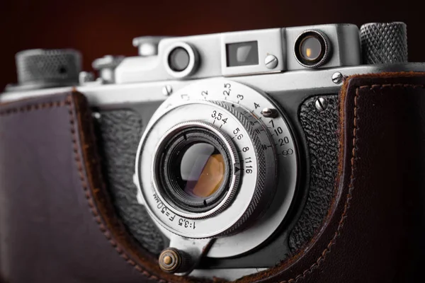 Old cameras close-up — Stock Photo, Image