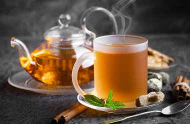 çay sıcak bir içecek olduğunu