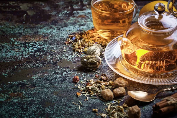 Chá é uma bebida quente — Fotografia de Stock