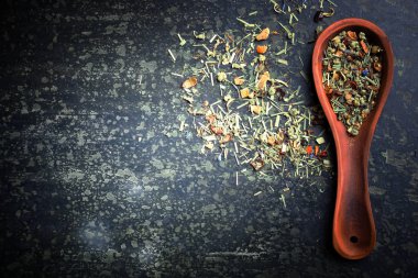 Çay sıcak içecek masada bileşiminde