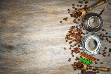 Siyah kahve sıcak bir içecek olduğunu