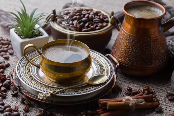 Caffè Tazza Vecchio Fondo — Foto Stock