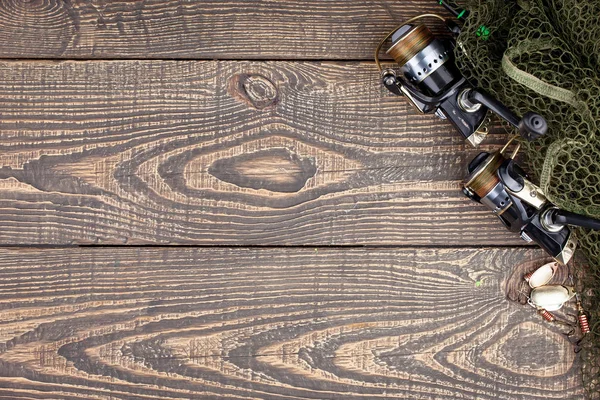 木製のテーブルに取り組むアイシング — ストック写真