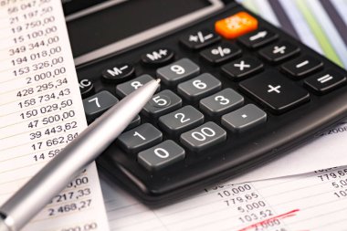 İş yönetimi için ofis aksesuarları.