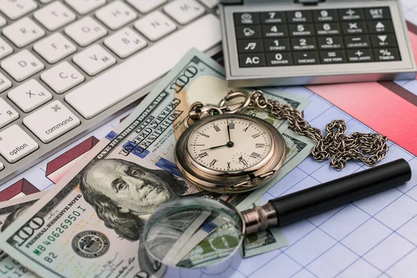 Bürozubehör Für Die Unternehmensführung — Stockfoto