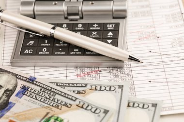 İş yönetimi için ofis aksesuarları.