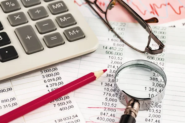 Accessories Doing Business Office Table — Stock Photo, Image