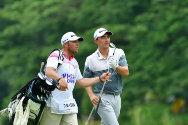 Shah Alam, 5 Mart: Endonezyalı Danny Masrin, 5 Mart 2020 tarihinde Kota Permai Golf & Country Club, Shah Alam, Selangor, Malezya 'da düzenlenen Bandar Malezya Açık 2020 turunda çekildi..