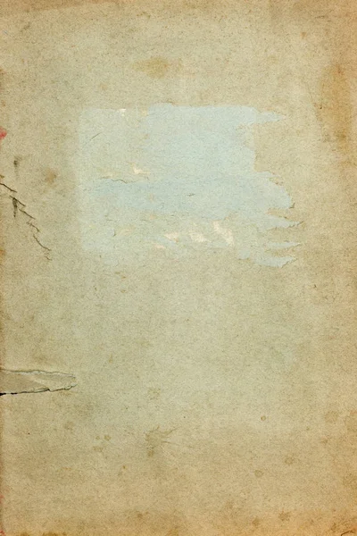 Página de capa do velho livro rasgado — Fotografia de Stock