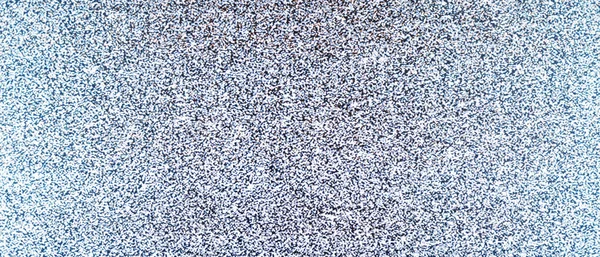 Телевізійний сигнальний шум з яскравими краями — стокове фото