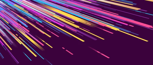 Colorful Abstract Lines Edge Copy Space — Stock Photo, Image