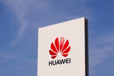 Huawei logo beyaz paneli üye Genel Müdürlük tarafından