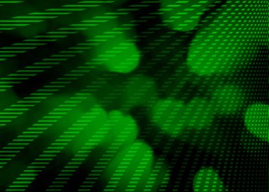 Soyut yeşil techno bilgisayar arka plan