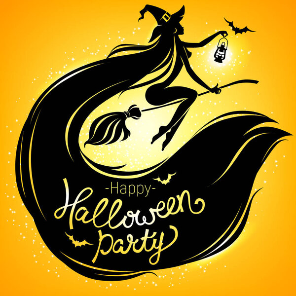 Яркий плакат на Хэллоуин
