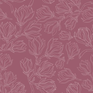 Manolya pürüzsüz desen çiziyor