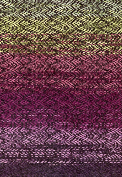 手織りのカラフルなパターン — ストック写真