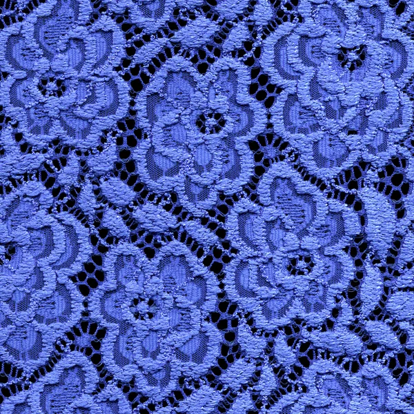 Текстура синього мережива — стокове фото