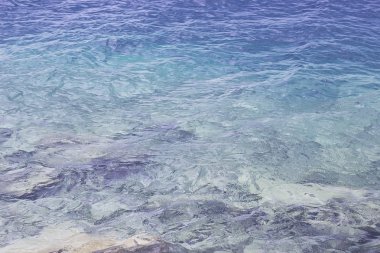 Deniz yüzeyi dalgalanmalar ve dalgalar, güzel desen
