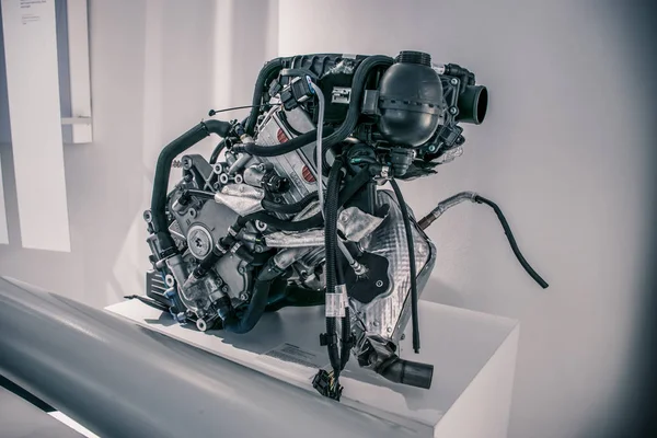 Мюнхен / Германия - 24 мая 2019 года: Выставка истории электромобилей — стоковое фото