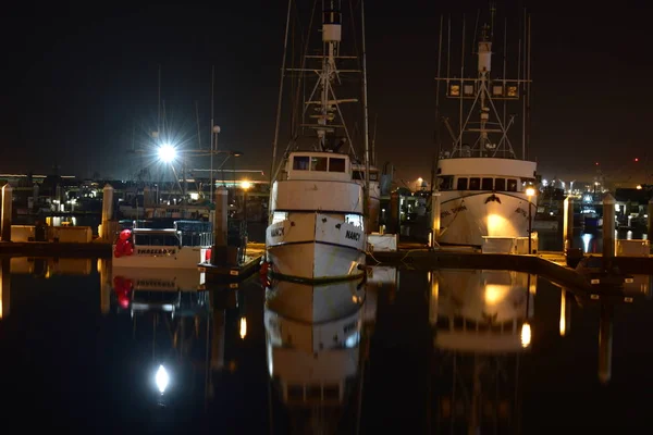 San Diego Harbo de noche — Foto de Stock