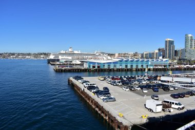San Diego, California - ABD - 04 Aralık 2016: San Diego Skyli