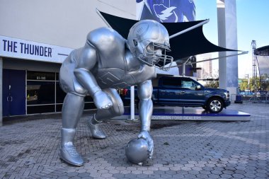 Tampa, Florida - ABD - 07 Ocak 2017: Dev beyzbol oyuncusu S