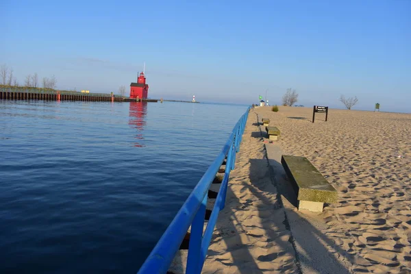 Phare au Holland State Park — Photo