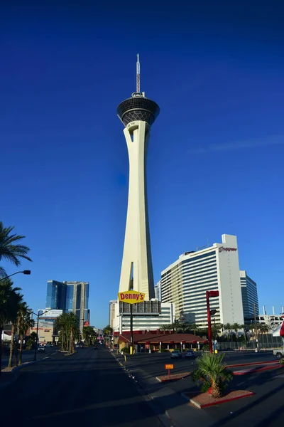 Las Vegas, Nevada - USA - June 05,2017 - Stratosphere Tower — Stock Photo, Image