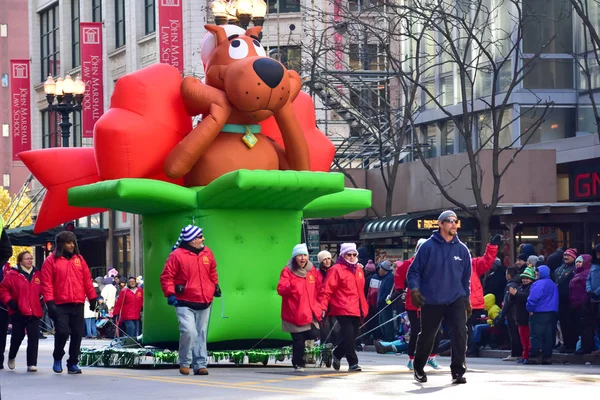 Chicago, Illinois, Usa: November 23,2017: Scooby-Doo in Chicago — Stockfoto