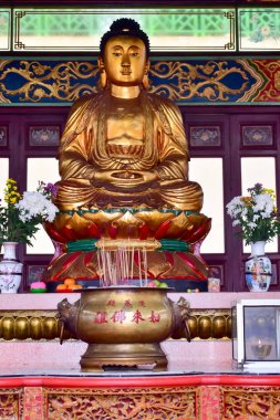 Genting Highlands, Malezya - 2 Kasım 2017: Buda heykeli