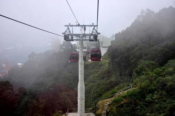 Genting Highlands, Malásia - 2 de novembro de 2017: Genting Skyway i — Fotografia de Stock