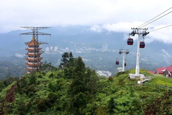 Genting Highlands, Malezja - 2 listopada 2017: Awana Skyway o — Zdjęcie stockowe