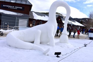 Breckenridge, Colorado, ABD: 28 Ocak 2018: takım Eastonia: 