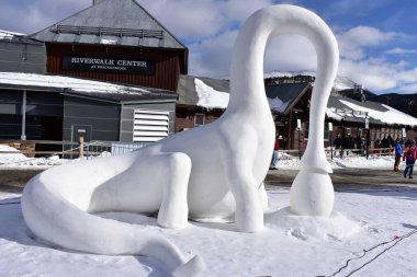 Breckenridge, Colorado, ABD: 28 Ocak 2018: takım Eastonia: 