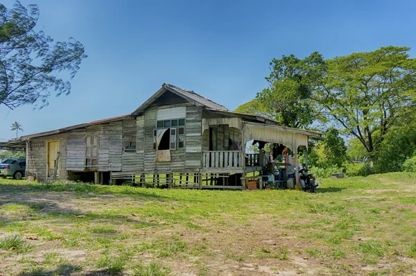 Casa tradicional malaya — Foto de Stock