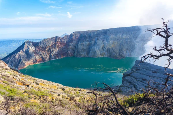 Cratere di Kawah Ijen — Foto Stock