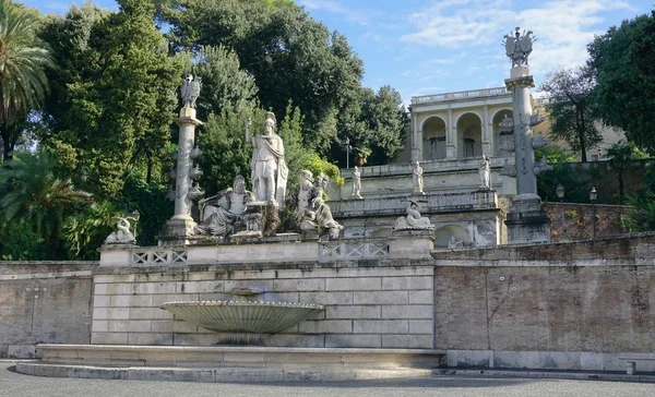 The Fountain of the Goddess of Rome