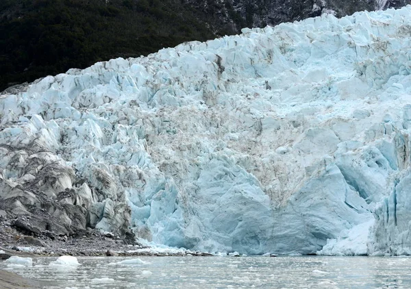 Pia gleccser a szigetcsoport Tierra del Fuego. — Stock Fotó