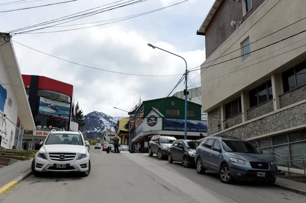 Ushuaia - la ciudad más austral del mundo . —  Fotos de Stock