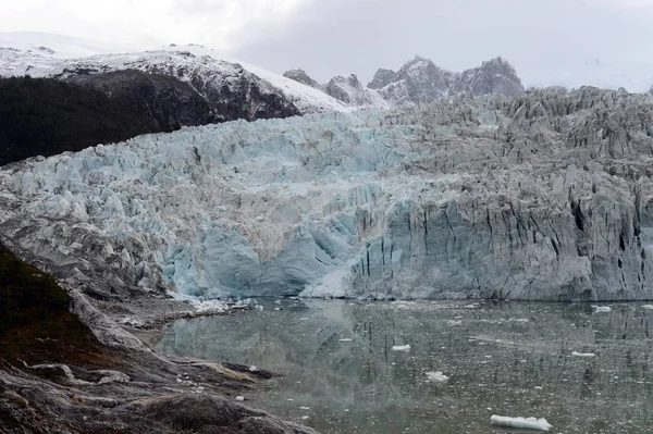 PIA ledovec na souostroví Tierra del Fuego. — Stock fotografie