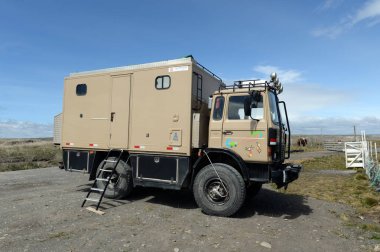 Araba Inutil Körfez Park Royal penguenler, kamp.