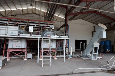  Şili şaraphane Santa Rita.