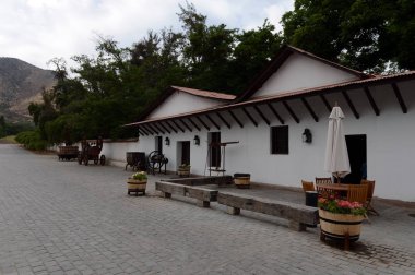  Şili şaraphane Santa Rita.