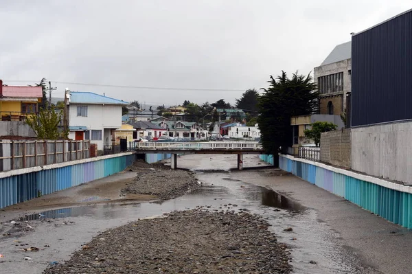 Miass River i Punta Arenas. — Stockfoto