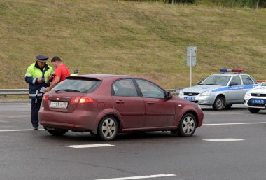  Trafik polisi Müfettiş kontrol 